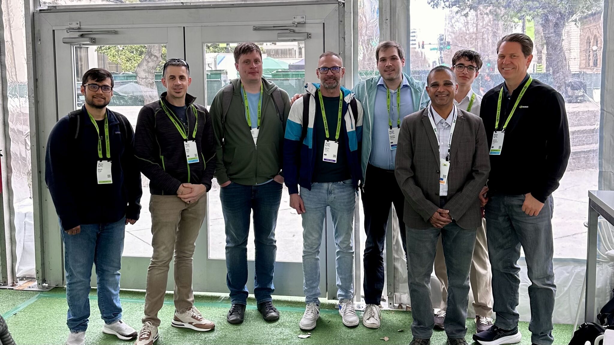 Weaviate and NVIDIA teams at GTC